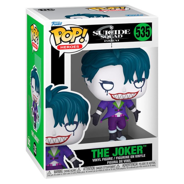 POP! 535 figure DC Comics Suicide Squad Isekai The Joker