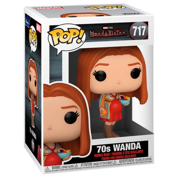POP! 717 figure Marvel WandaVision Wanda 70s