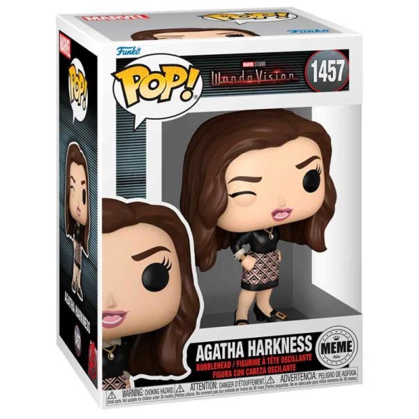 POP! 1457 figure Meme Marvel Wanda Vision Agatha Harkness