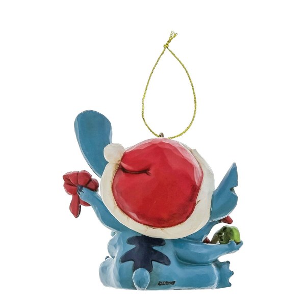 STITCH UNWRAPPING GIFT Hanging Ornament - DISNEY TRADITIONS