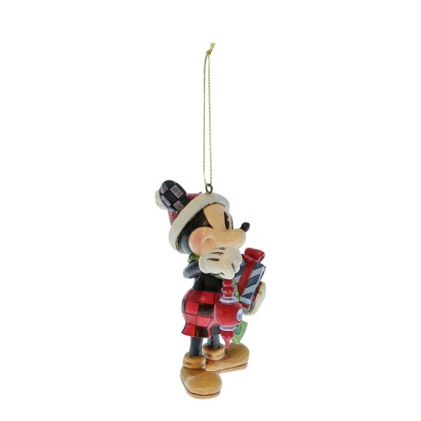 MICKEY HOLDING GIFTS Hanging Ornament - DISNEY TRADITIONS