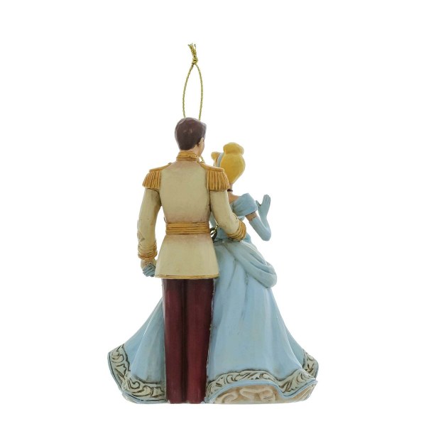 CINDERELLA & PRINCE Hangin Ornament - DISNEY TRADITIONS