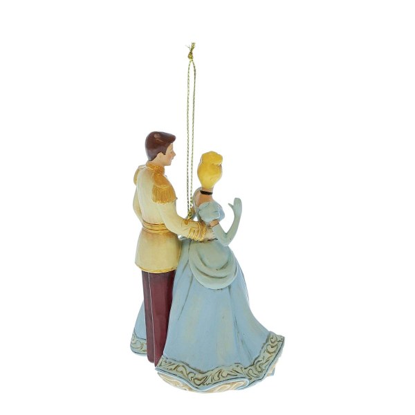 CINDERELLA & PRINCE Hangin Ornament - DISNEY TRADITIONS