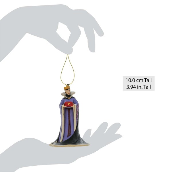 EVIL QUEEN Hanging Ornament - DISNEY TRADITIONS