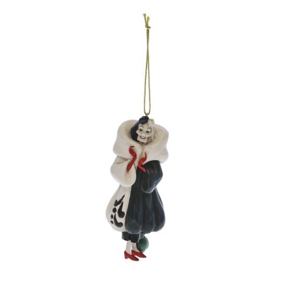 CRUELLA Hanging Ornament - DISNEY TRADITIONS