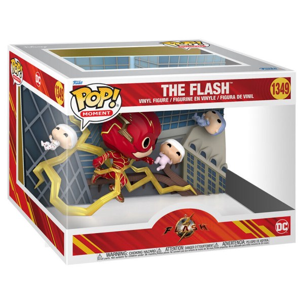 POP! 1349 figure Moment DC Comics The Flash Baby Rescue