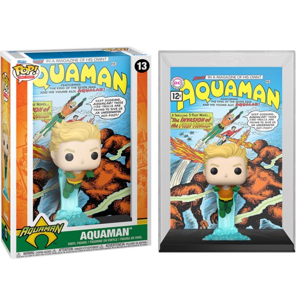 POP! 13 figure Comic Cover DC Comics Aquaman