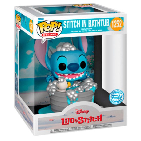 POP! 1252 figure Deluxe Disney Lilo & Stitch - Stitch in Bathtub Excusive