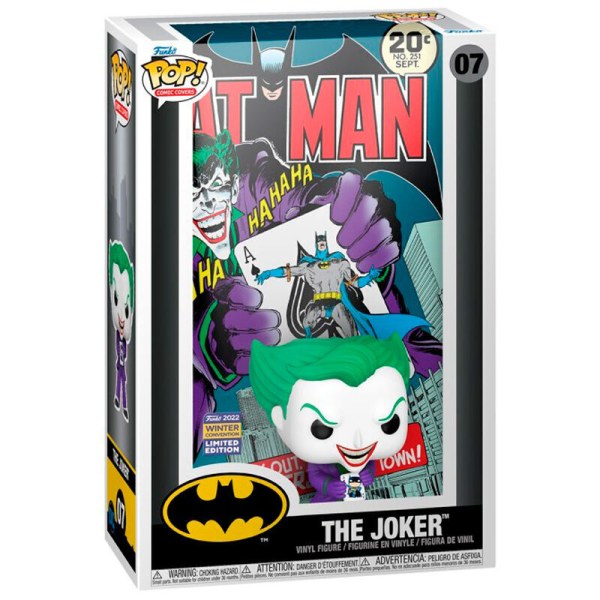 POP! 07 figure Comic Cover Batman The Joker Exclusive