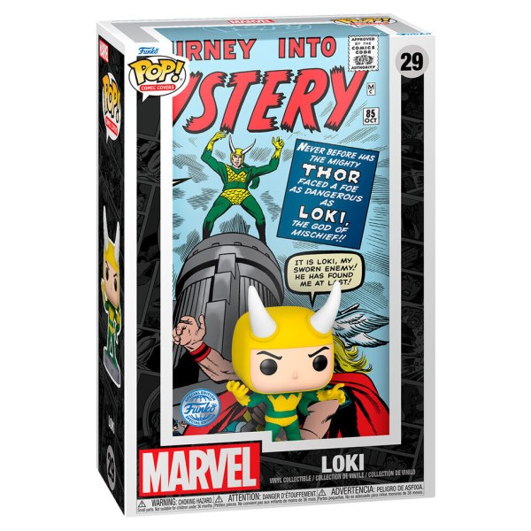 POP! 29 figure Comic Cover Marvel Loki Exclusive