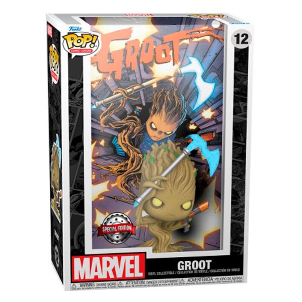 POP! 12 figure Comic Cover Marvel Groot Exclusive