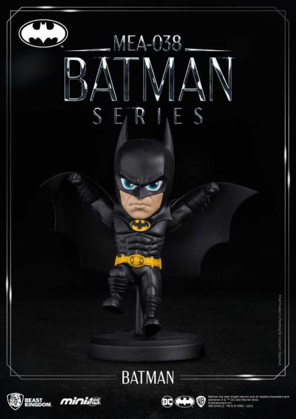 DC Comics Mini Egg Attack Batman Figure (1989 Film) 8 cm