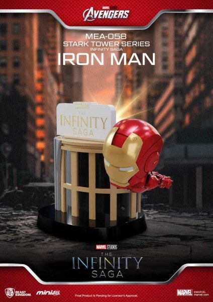 Marvel Mini Egg Attack The Infinity Saga Stark Tower Series Figure Assortment 12 cm (6)