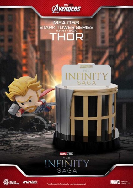 Marvel Mini Egg Attack The Infinity Saga Stark Tower Series Figure Assortment 12 cm (6)