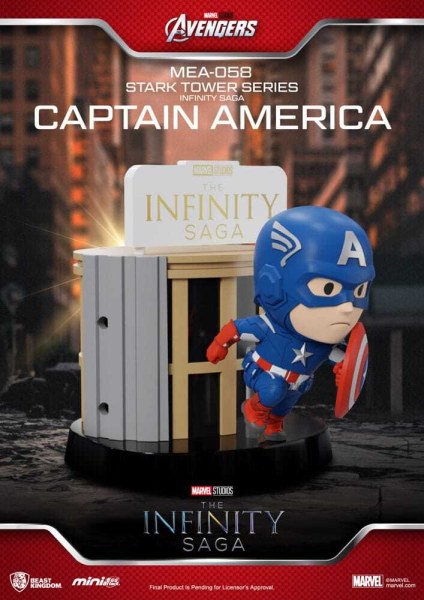 Marvel Mini Egg Attack The Infinity Saga Stark Tower Series Figure Assortment 12 cm (6)