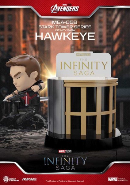 Marvel Mini Egg Attack The Infinity Saga Stark Tower Series Figure Assortment 12 cm (6)