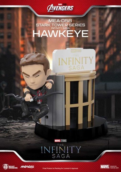 Marvel Mini Egg Attack The Infinity Saga Stark Tower Series Figure Assortment 12 cm (6)