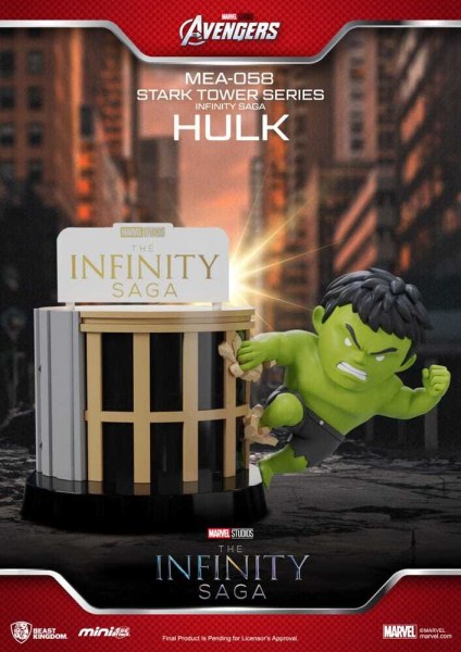 Marvel Mini Egg Attack The Infinity Saga Stark Tower Series Figure Assortment 12 cm (6)