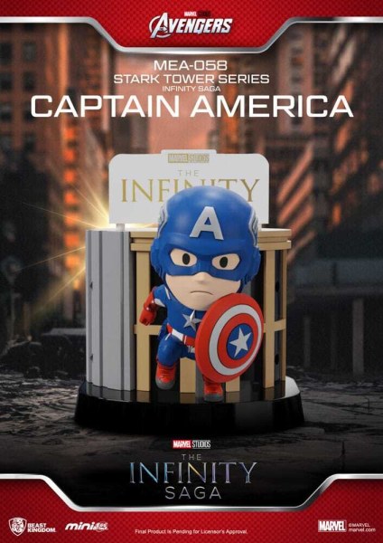 Marvel Mini Egg Attack The Infinity Saga Stark Tower Series Figure Assortment 12 cm (6)