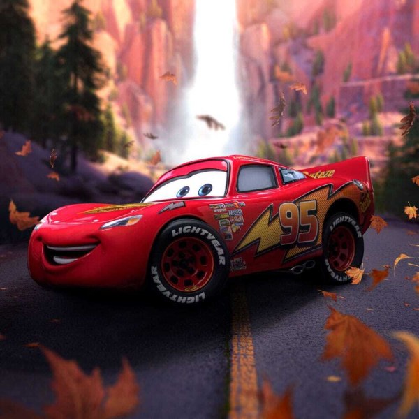 Cars statuette 1/10 Art Scale Lightning Mcqueen 11 cm