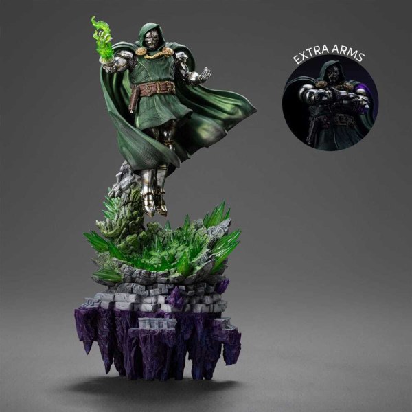 The Infinity Gauntlet Marvel Legends Diorama statuette 1/10 Art Scale Infinity Doctor Doom Deluxe Edition 42 cm