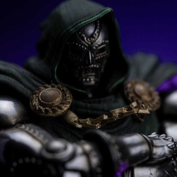 The Infinity Gauntlet Marvel Legends Diorama statuette 1/10 Art Scale Infinity Doctor Doom Deluxe Edition 42 cm