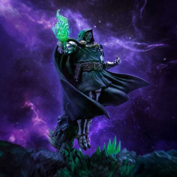 The Infinity Gauntlet Marvel Legends Diorama statuette 1/10 Art Scale Infinity Doctor Doom Deluxe Edition 42 cm
