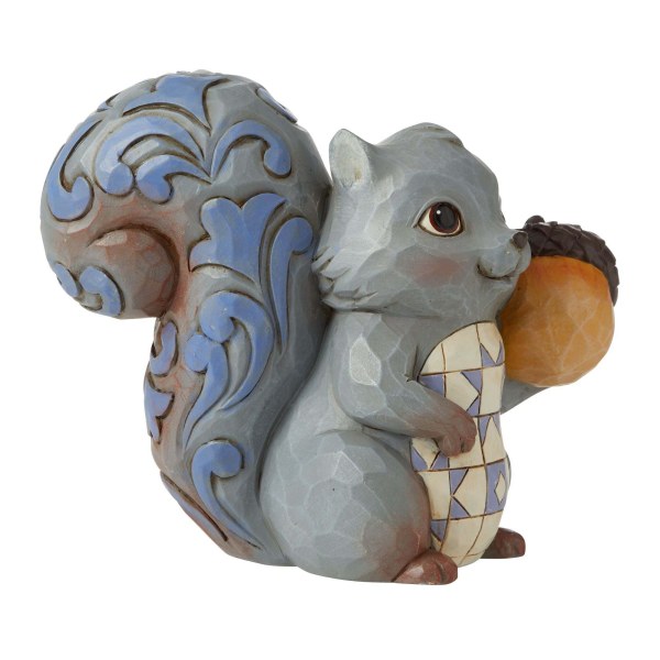 SQUIRELL MINI FIGURE - JIM SHORE HEARTWOOD CREEK