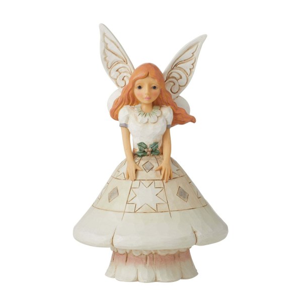 WOODLAND FAIRY WITH MUSHROOM SKIRT - JIM SHORE HEARTWOOD CREEK
