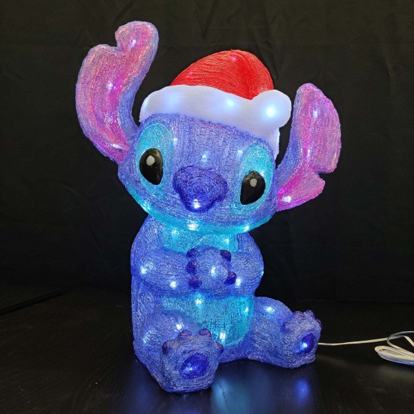 STITCH ACRYLIC LIGHT UP FIGURINE - Disney D56