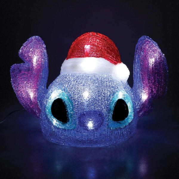 STITCH HEAD LIGHT UP FIGURINE - Disney D56