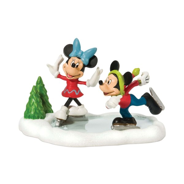 MICKEY & MINNIE ICE SKATING - Disney D56
