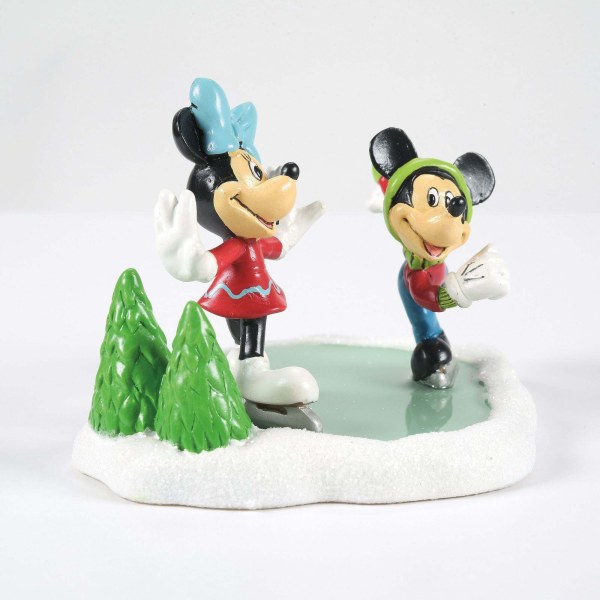 MICKEY & MINNIE ICE SKATING - Disney D56