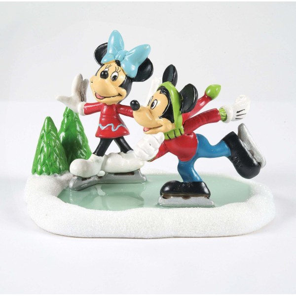 MICKEY & MINNIE ICE SKATING - Disney D56