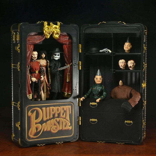PUPPET MASTER - 7" SCALE ACTION FIGURE - LEECH WOMAN AND TOULON'S PUPPET CASE 2 PK