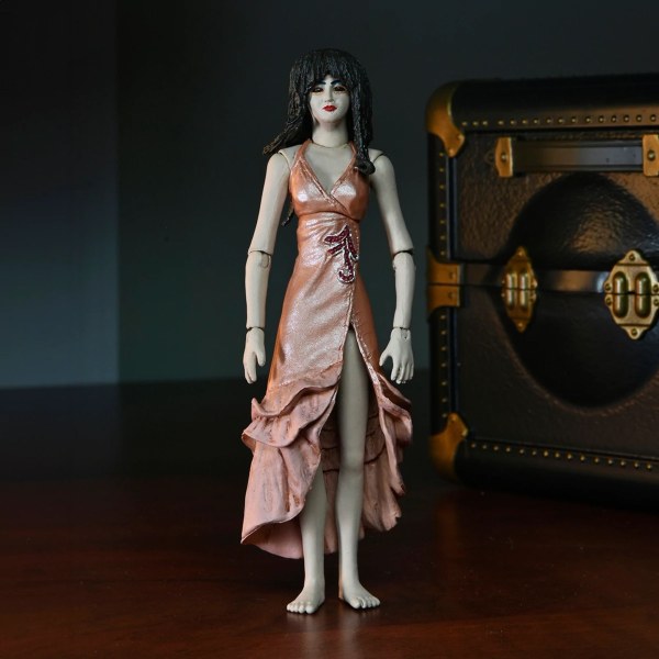 PUPPET MASTER - 7" SCALE ACTION FIGURE - LEECH WOMAN AND TOULON'S PUPPET CASE 2 PK