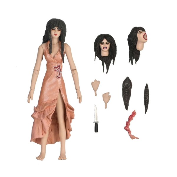 PUPPET MASTER - 7" SCALE ACTION FIGURE - LEECH WOMAN AND TOULON'S PUPPET CASE 2 PK