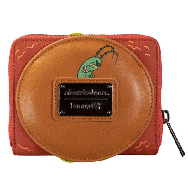 Loungefly SpongeBob SquarePants Plankton Krabby Patty Wallet