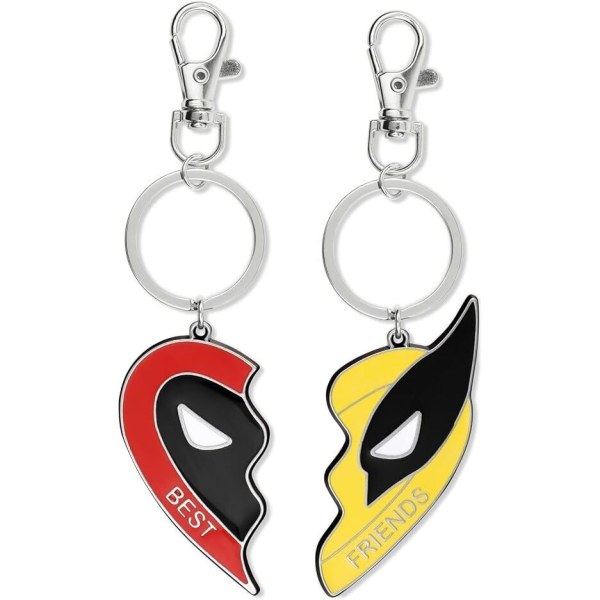 Set 2 keychains - Marvel Deadpool & Wolverine