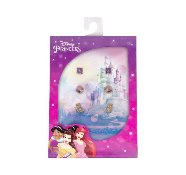 Set 3 pairs of earrings - Disney The Little Mermaid