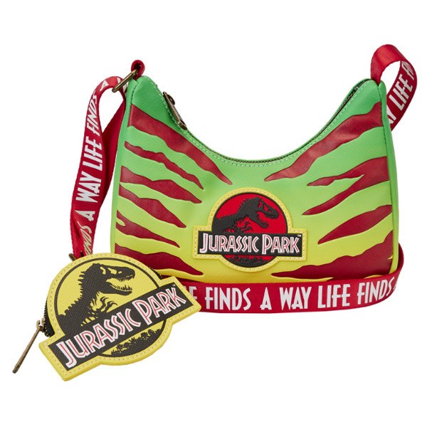 Jurassic Park Loungefly Sac A Main 30Th Anniversary Life Finds A Way
