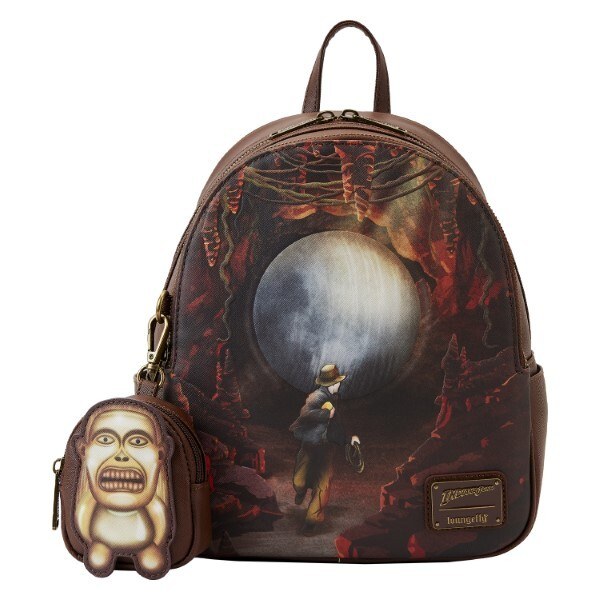 Loungefly Raiders Indiana Jones Mini Backpack with Coin Purse