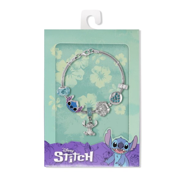 Stitch charm bracelet silver - Disney