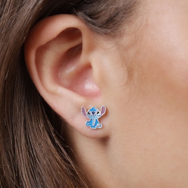 Stitch earrings silver - Disney