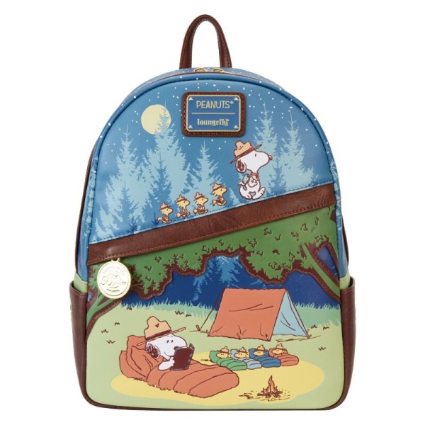 Peanuts Snoopy Loungefly Mini Sac A Dos Beagle Scouts 50th Anniv