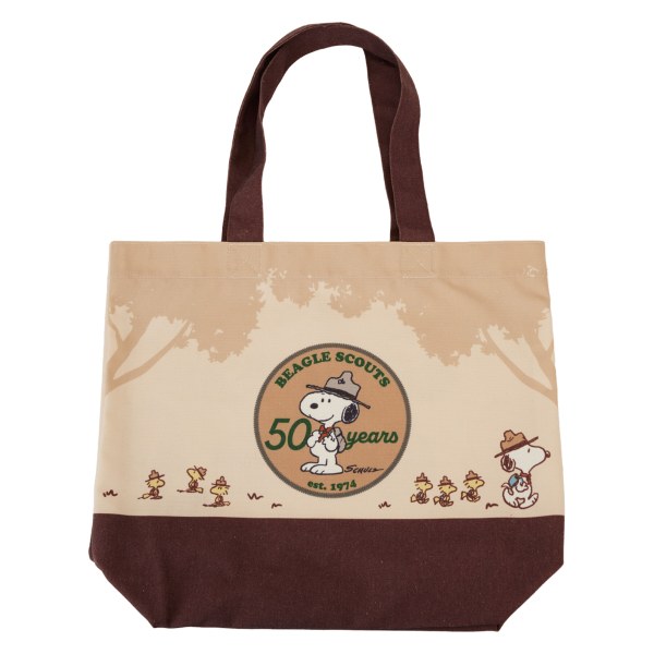 Peanuts Snoopy Loungefly Sac Tissu Beagle Scouts 50th Anniv