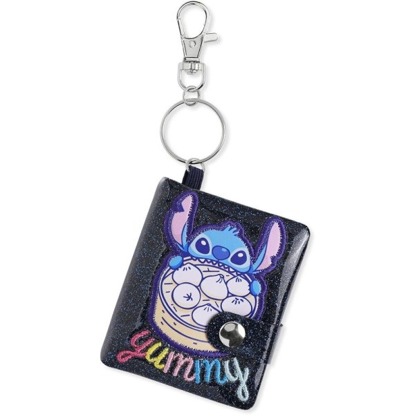 Stitch blue glitter notepad keychain - Disney