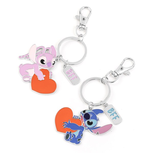 Stitch & Angel Set 2 keychains - Disney