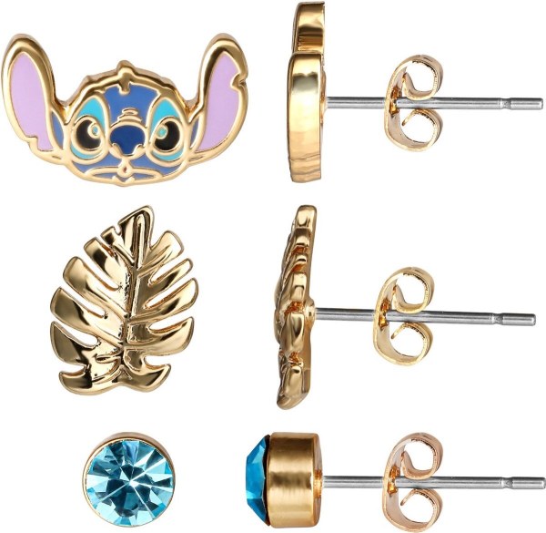 Stitch set 3 pairs of earrings - Disney