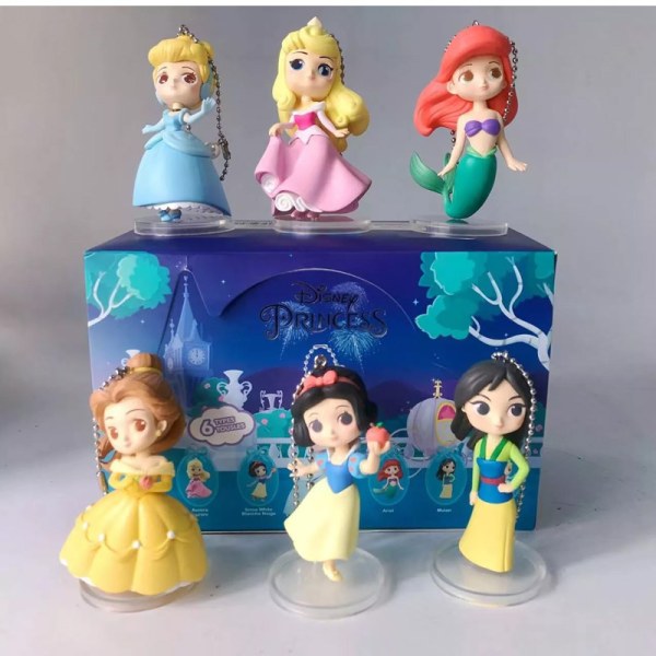 Disney Mystery Box Princess Collection Keychain